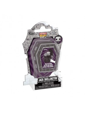 Figura Jack Skellington Pocket POP de 6 cm en ataúd