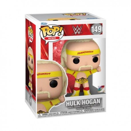 Figura de vinilo Funko Pop! de Hulk Hogan con cinturón