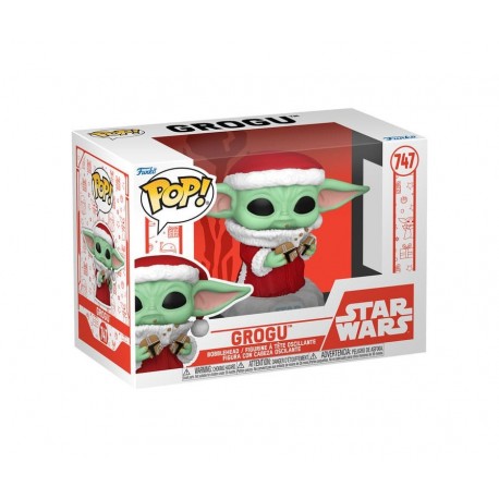 Figura POP! Vinyl Holiday Grogu 9 cm Star Wars