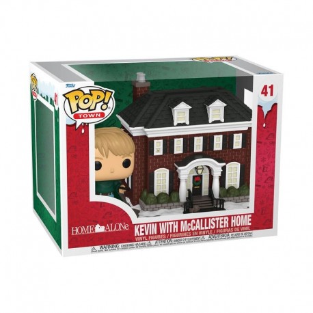 Figura POP! Town Kevin con Casa McCallister 9 cm