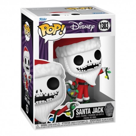Figura de vinilo Santa Jack Pesadilla antes de Navidad 9 cm