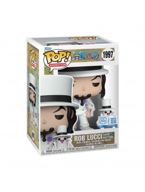 Figura de vinilo Rob Lucci y Hattori de One Piece