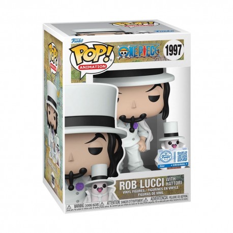Figura de vinilo Rob Lucci y Hattori de One Piece
