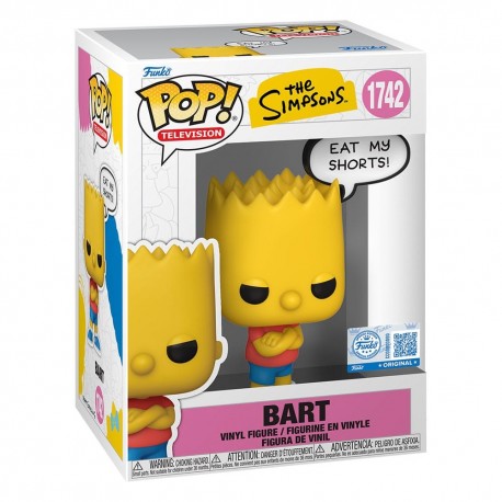 Figura de vinilo Bart Simpsons POP! de 9 cm