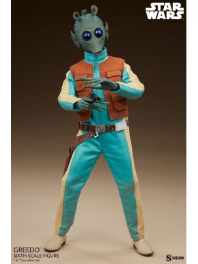 Figura de Greedo de 30 cm con traje detallado de Star Wars