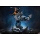 Estatua de Grey Hulk y Wolverine de 58 cm