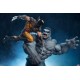 Estatua de Grey Hulk y Wolverine de 58 cm
