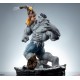 Estatua de Grey Hulk y Wolverine de 58 cm