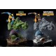 Estatua de Grey Hulk y Wolverine de 58 cm