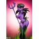 Estatua Devil Girl en morado y verde de 30 cm