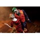 Estátua The Joker e Harley Quinn 41 cm em poliresina
