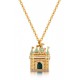 Colgante oro Castillo Cenicienta Disney