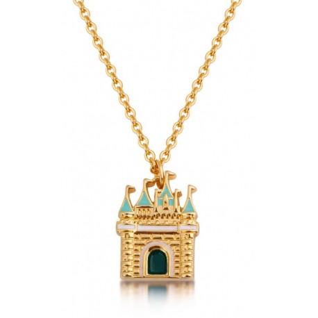 Colgante oro Castillo Cenicienta Disney