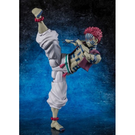 Figura articulada de Akaza de 15 cm de Demon Slayer