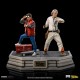 Estatua de Doc Brown de Regreso al Futuro en escala 1/10