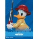 Figura articulada de Donald Duck Bombeiro 24 cm com traje de bombeiro