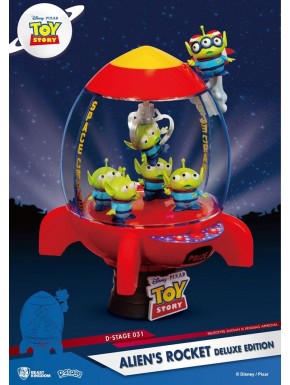 Diorama Toy Story Alien's Rocket Deluxe Edition da Beast Kingdom Toys