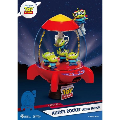 Diorama Toy Story Alien's Rocket Deluxe Edition da Beast Kingdom Toys