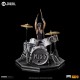 Estatua de Peter Criss de Kiss tocando la batería, edición limitada