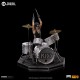Estatua de Peter Criss de Kiss tocando la batería, edición limitada