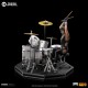 Estatua de Peter Criss de Kiss tocando la batería, edición limitada
