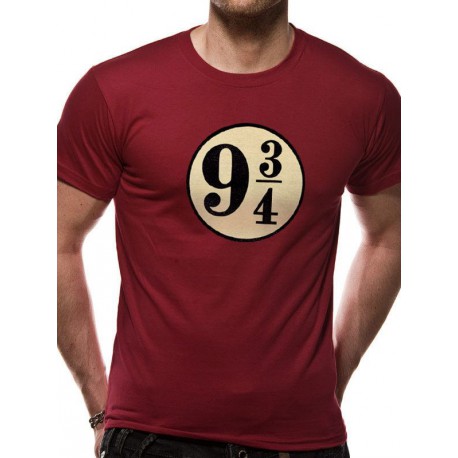 Camiseta Harry Potter Andén 9 3/4 Rojo