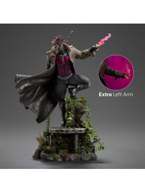Estatua de Gambit Marvel a escala 1/4 de Iron Studios