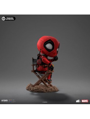 Minifigura de Deadpool 13 cm, PVC, Iron Studios