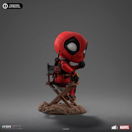 Minifigura de Deadpool 13 cm, PVC, Iron Studios