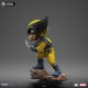 Minifigura de Wolverine de 13 cm de Iron Studios en traje clásico