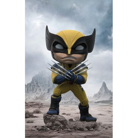 Minifigurine Wolverine 13 cm Iron Studios en costume classique