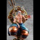 Estatua Enel One Piece con bastón y manzana, detalle de 34 cm