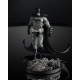 Estatua de Batman en blanco y negro, 18 cm