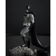 Estatua de Batman en blanco y negro, 18 cm