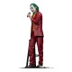 Estatua Joker 31 cm con traje rojo y micrófono
