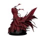 Estátua de Spawn por Greg Capullo com capa vermelha e correntes