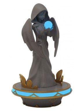 Estatua LED de Mondstadt del juego Genshin Impact, 21 cm