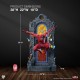 Estatua Daredevil Marvel 1/3 con vitral de fondo