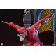Estatua Daredevil Marvel 1/3 con vitral de fondo
