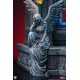 Estatua Daredevil Marvel 1/3 con vitral de fondo