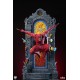 Estatua Daredevil Marvel 1/3 con vitral de fondo