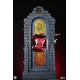 Estatua Daredevil Marvel 1/3 con vitral de fondo