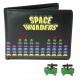 Space Invaders, porte-monnaie et boutons de manchette