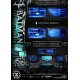 Estatua Batman Tactical Throne Deluxe con monitores LED