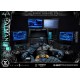 Estatua Batman Tactical Throne Deluxe con monitores LED
