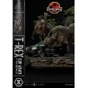 Estátua Jurassic World T-Rex Cliff Attack 1/15