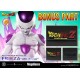 Estatua de Frieza en su cuarta forma con base y logo de Dragon Ball Z