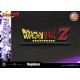 Estatua de Frieza en su cuarta forma con base y logo de Dragon Ball Z