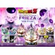 Estatua de Frieza en su cuarta forma con base y logo de Dragon Ball Z