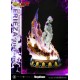 Estatua de Frieza en su cuarta forma con base y logo de Dragon Ball Z